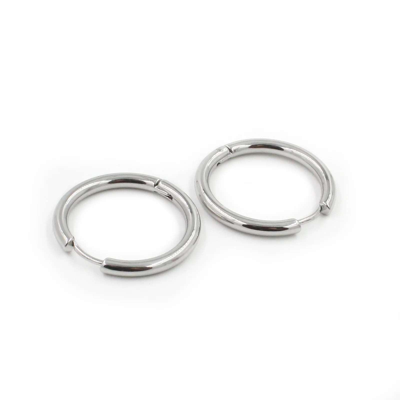EJEW-P177-P-18 22mm Stainless Steel Hoop Earrings - Image 4