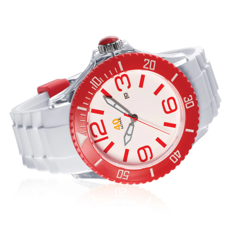 40Nine Extra Large 50mm Red Watch - Image 2