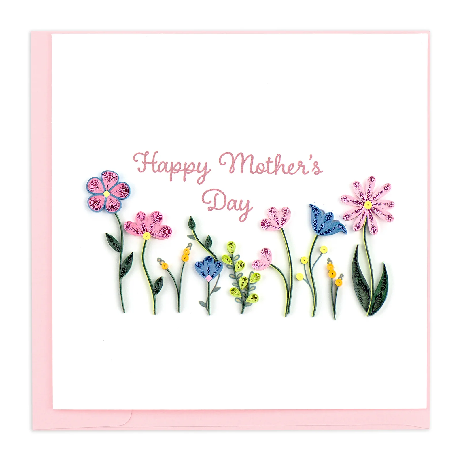 SO731 Quilling Card – Mother's Day Flower Garden